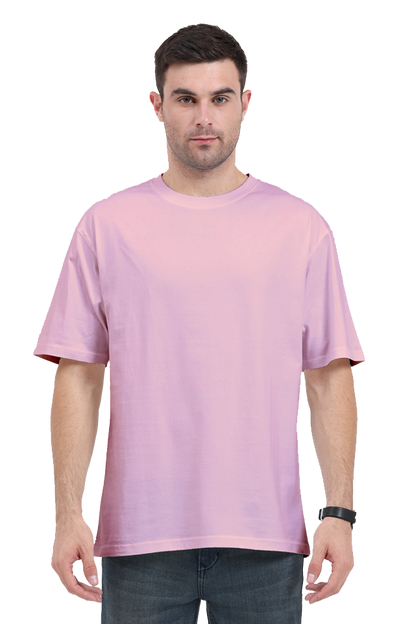 LIGHT BABY PINK PREMIUM COTTON OVERSIZED T-SHIRT