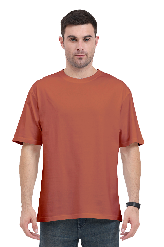 CORAL PREMIUM COTTON OVERSIZED T-SHIRT