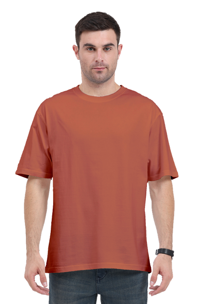 CORAL PREMIUM COTTON OVERSIZED T-SHIRT