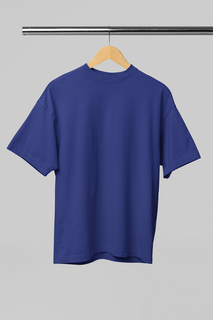 ROYAL BLUE PREMIUM COTTON OVERSIZED T-SHIRT