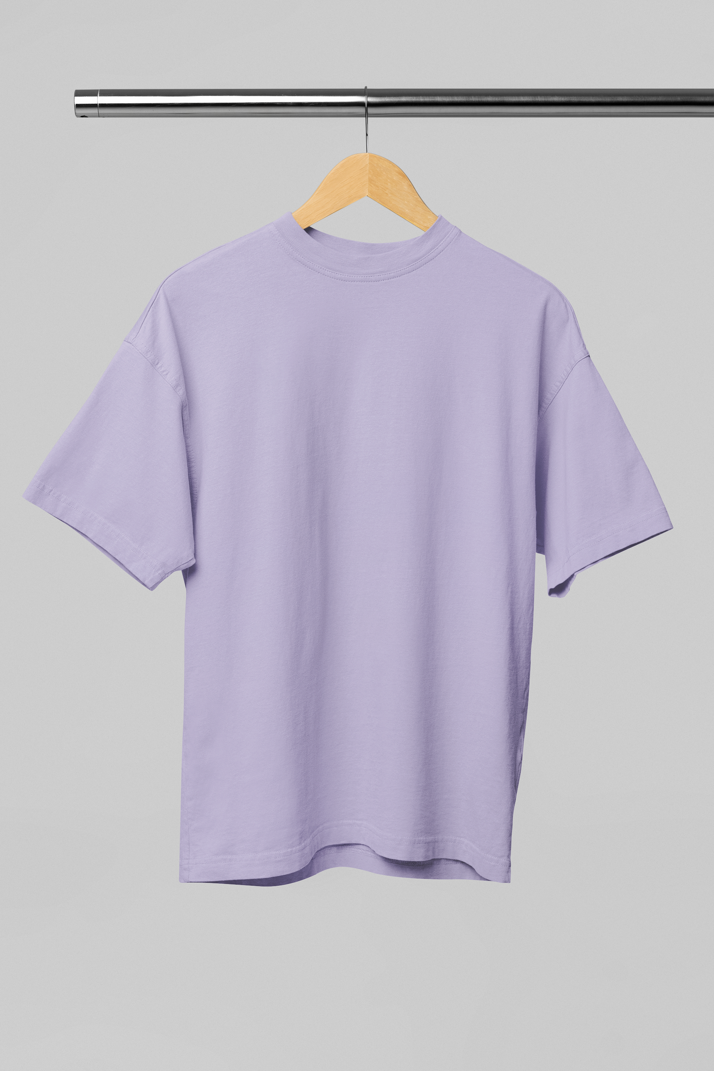 LAVENDER PREMIUM COTTON OVERSIZED T-SHIRT