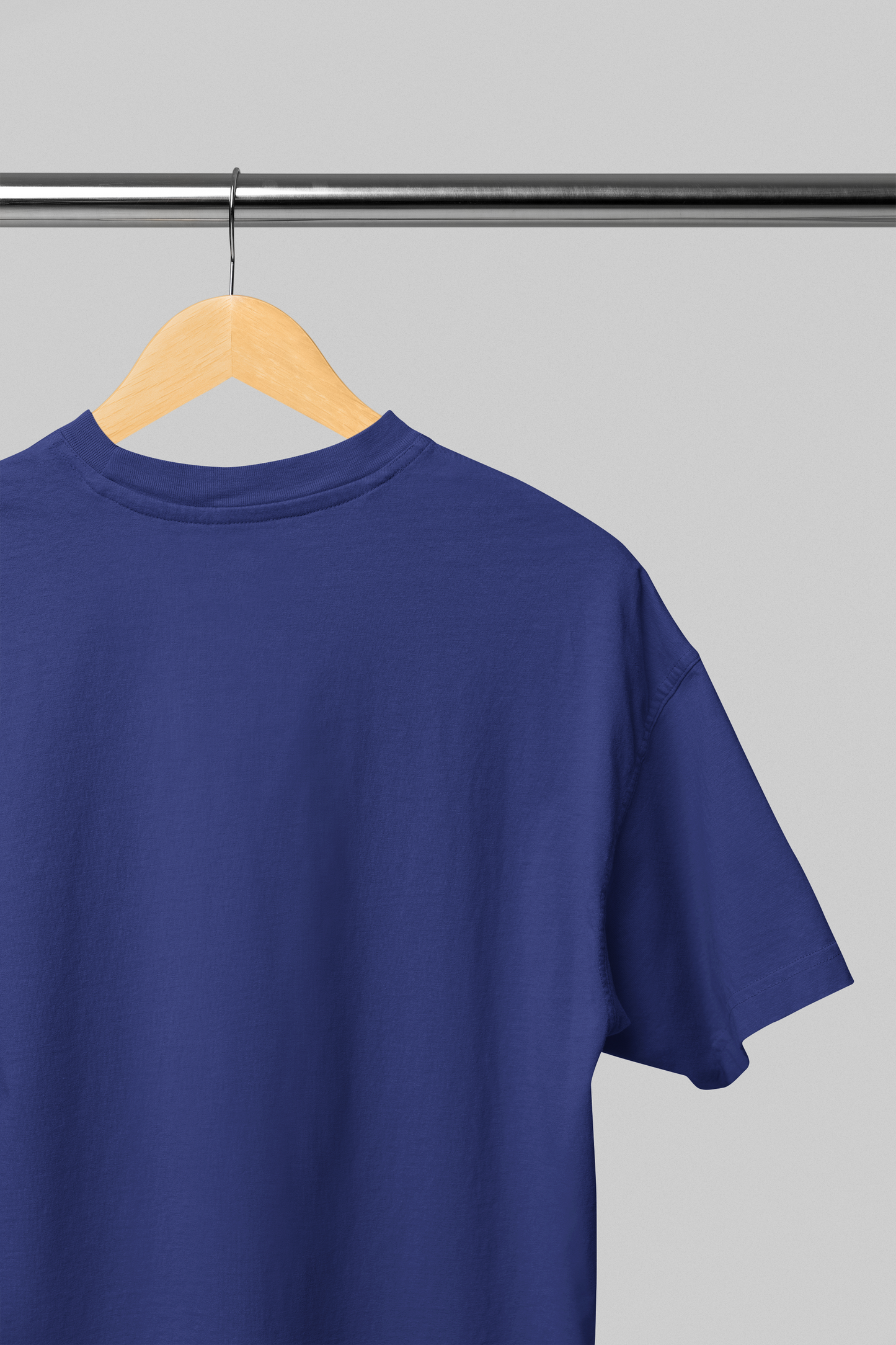 ROYAL BLUE PREMIUM COTTON OVERSIZED T-SHIRT