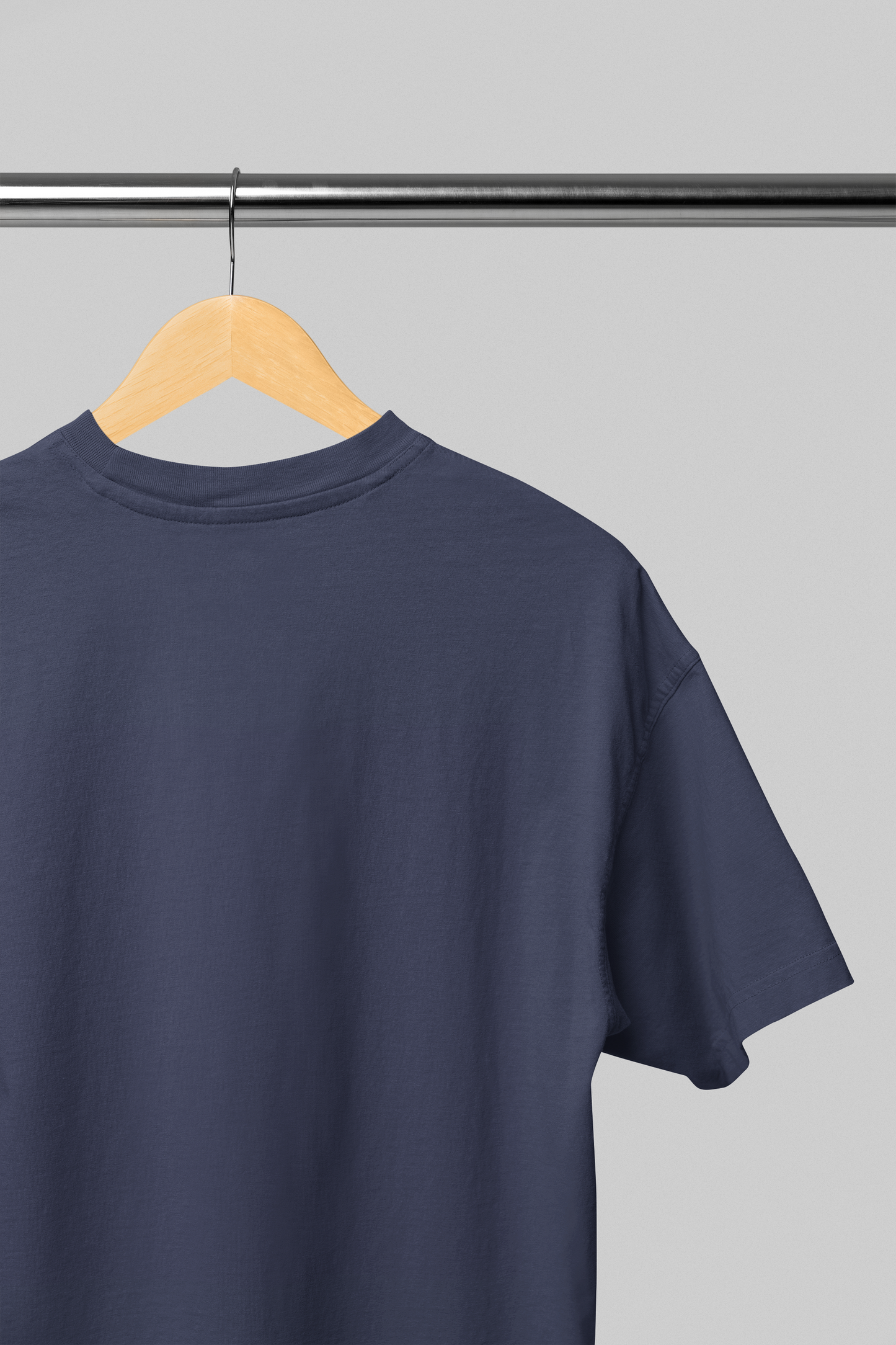 NAVY BLUE PREMIUM COTTON OVERSIZED T-SHIRT