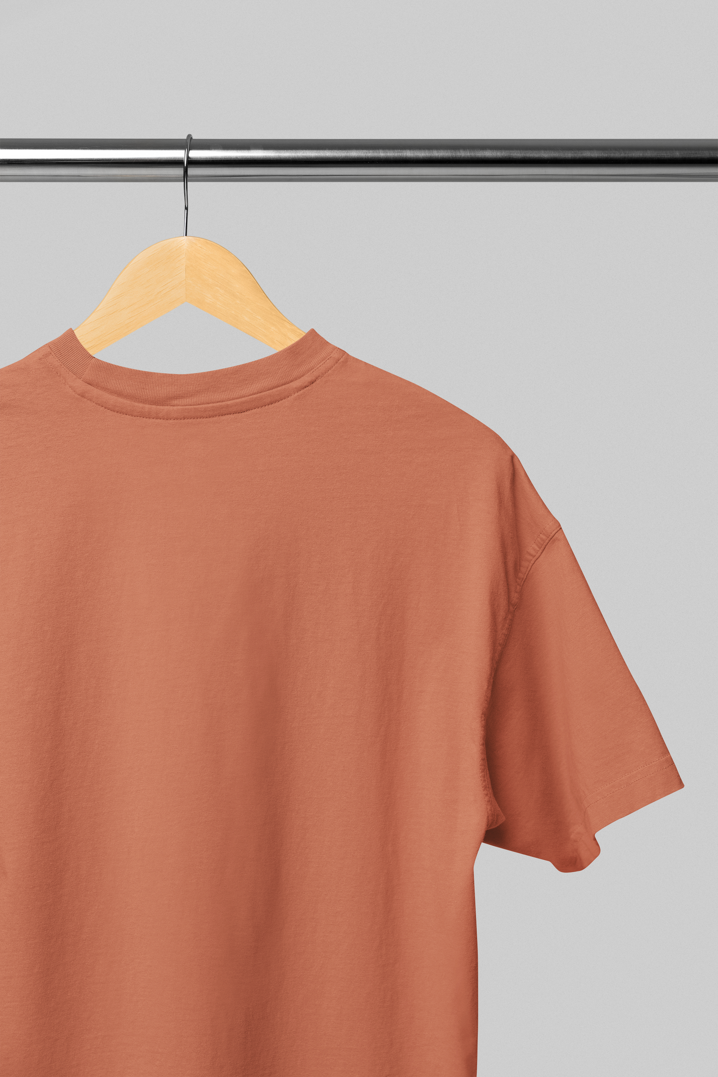 CORAL PREMIUM COTTON OVERSIZED T-SHIRT