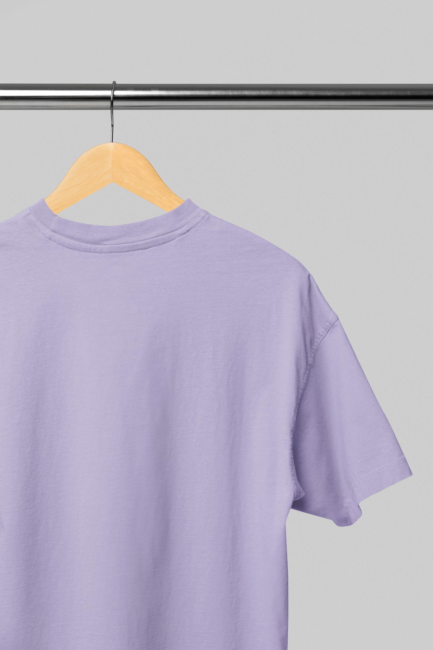 LAVENDER PREMIUM COTTON OVERSIZED T-SHIRT