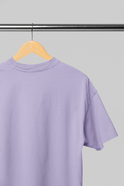 LAVENDER PREMIUM COTTON OVERSIZED T-SHIRT