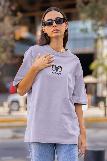 GOAT | UNISEX OVERSIZED T-SHIRT | LAVENDER